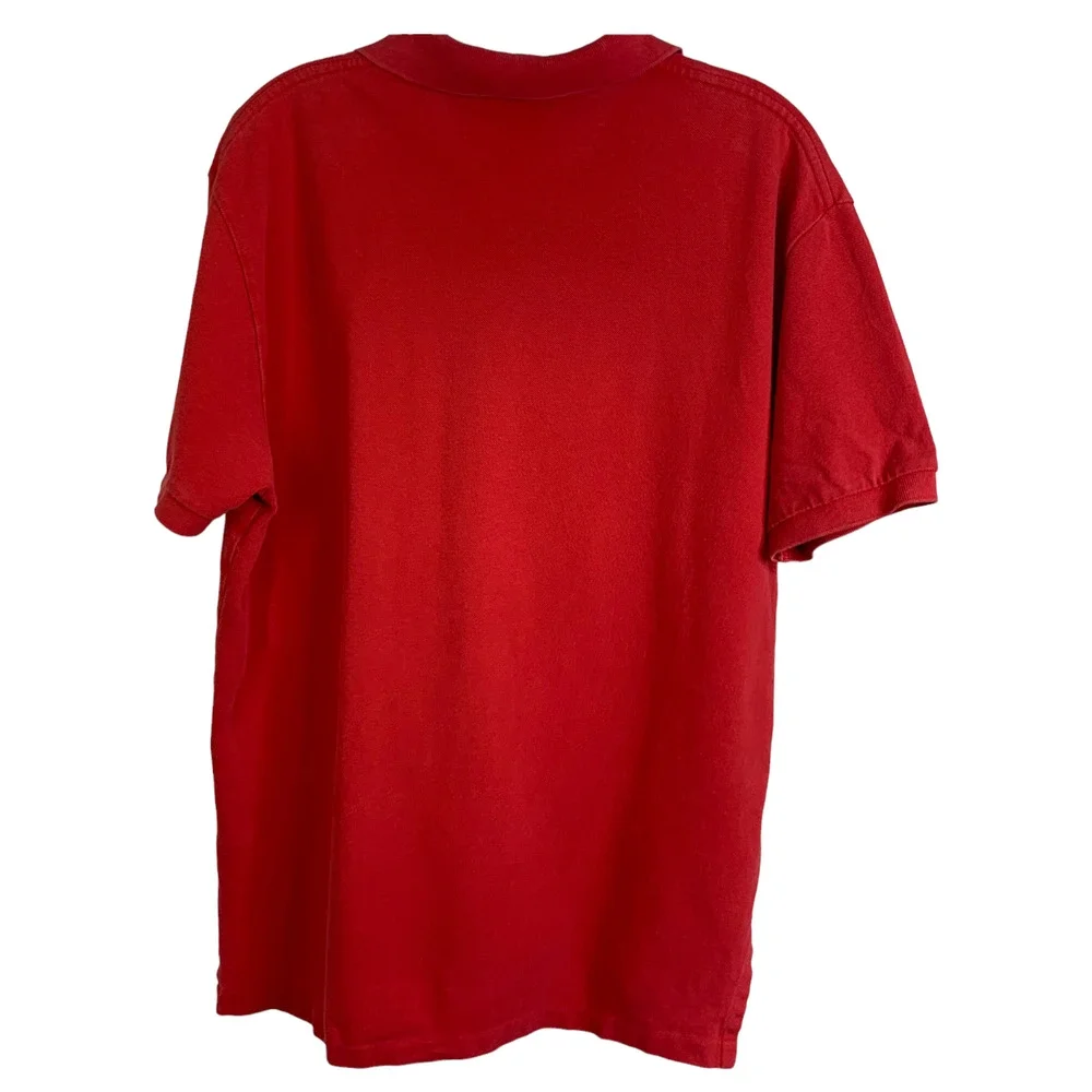 Polo Ralph Lauren Men's Golf Shirt Red Pony Short Sleeve Cotton Classic Fit Sz M